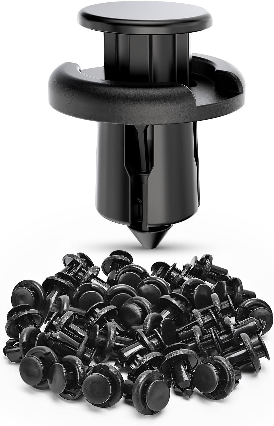 Nilight 40PCS Nylon Front Bumper PushType Retainer Clips91503SZ3003 10mm