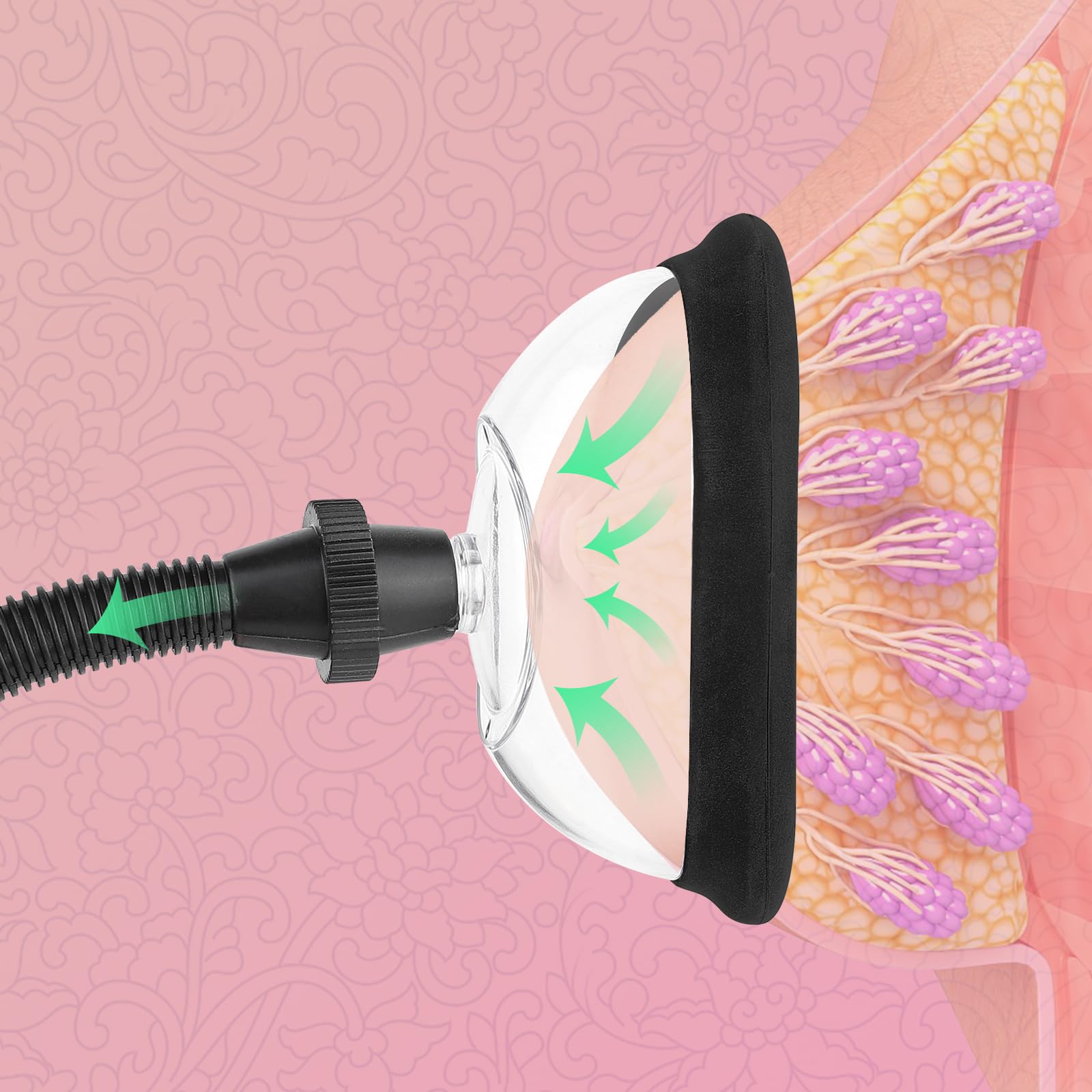 Pompe à Vide Manuelle pour Clitoris et Vagin - Stimulateur Féminin Intensifié, Plaisir Sexuel Accru, Aspiration Puissante, Sensibilité Augmentée, Outil de Plaisir pour Femmes