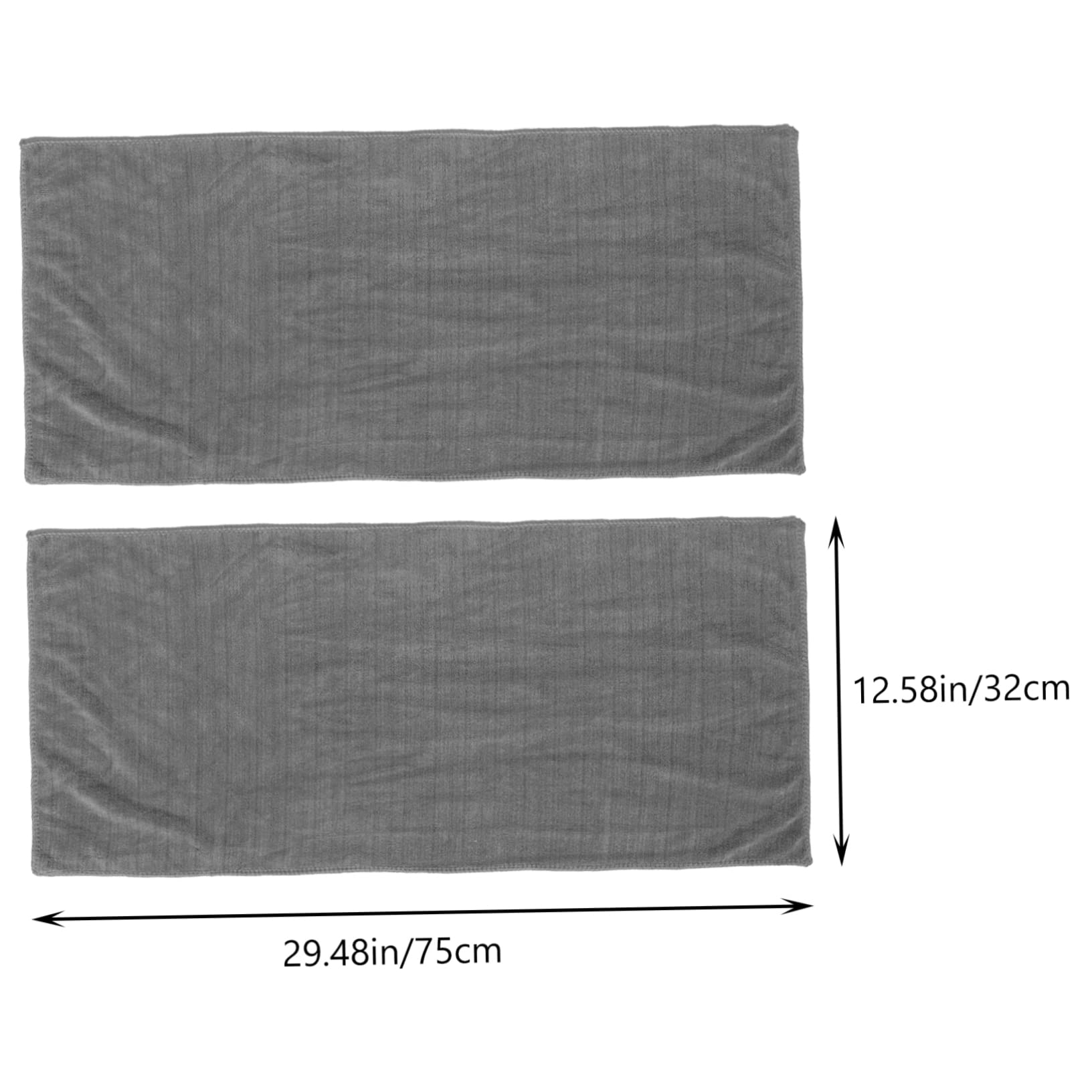 KICHOUSE 2Pcs Quick Dry Towel Super Absorbent Sports and Fitness Towels for Yoga Camping Gym and Travel Lightweight and Compact