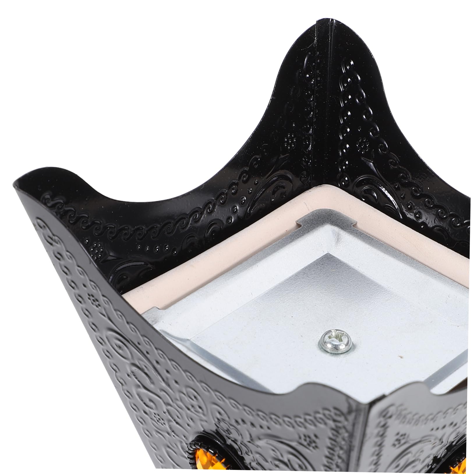 Quemador De Incienso Eléctrico Árabe para Casa De Té Decoración De Centros De Mesa Quemador De Incienso De Metal para Sala De Estar