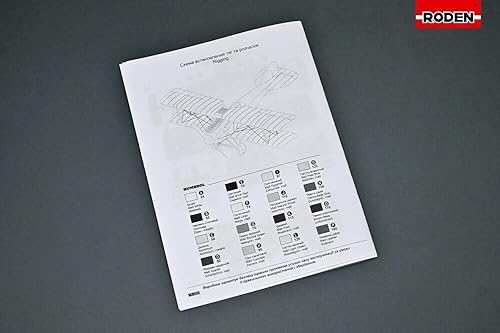 Miniatura 9 de Roden Albatros D.II - Kit de modelo de avión de combate alemán