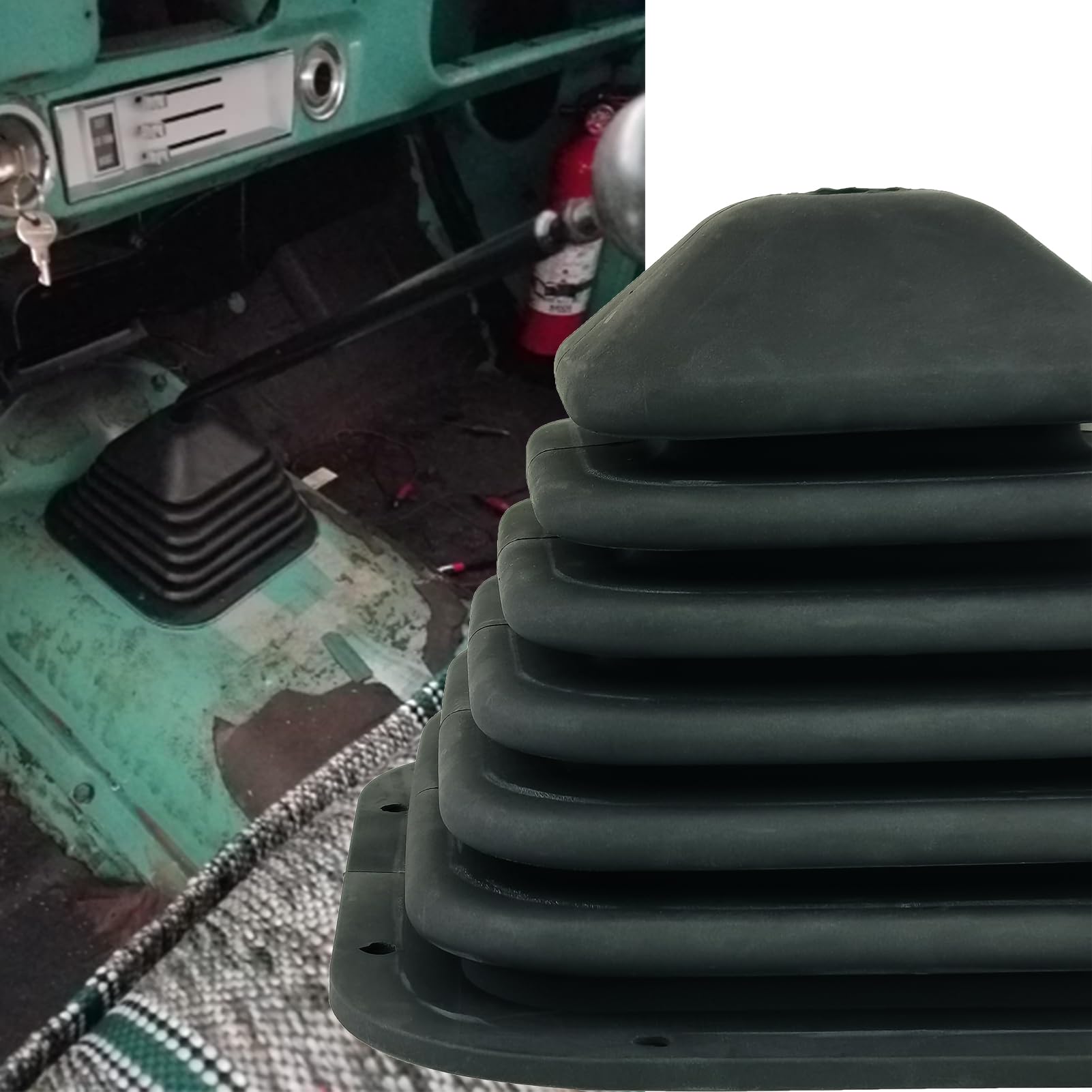 HOLDWELL Shifter Boot Lower KG23203 562.7594 K04280 Compatible With Kenworth Lower Shift Boot C500 T2000 T600 T660 T700 T800 W900, Boots - Canada