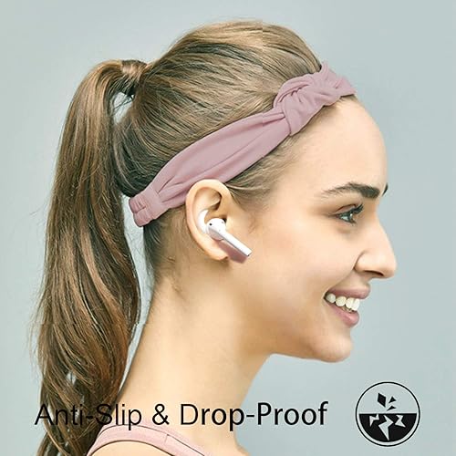 Miniatura 2 de Ganchos para orejas antideslizantes de silicona suave compatibles con Apple Airpods 2 y 1, ligeros, mejora de calidad de sonido para auriculares,