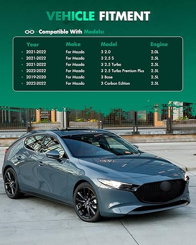 Miniatura 199 de SCITOO Spoiler Wing GT Style Universal 52" ABS Brillante Carbono Aspecto Trasero Alerón Alerón