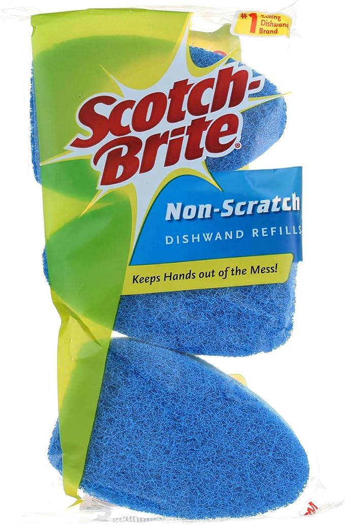ScotchBrite NonScratch Dishwand Refill, 3 Ct Amazon.ca Health