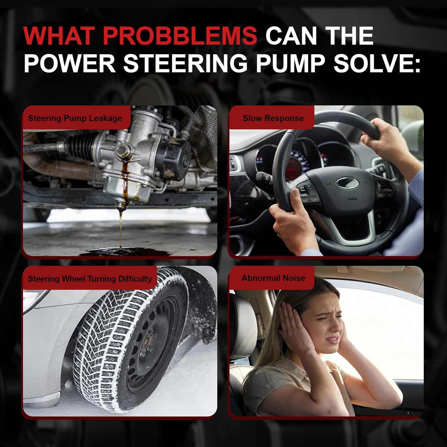 20-8748 Power Steering Pump Compatible with 1997-2002 Tahoe 1997-1999 K1500 1997-1999 C1500 2000-2002 Suburban 1500, 1997-2002 Yukon 1999-2000 Escalade OE-Quality Power Assist Pump