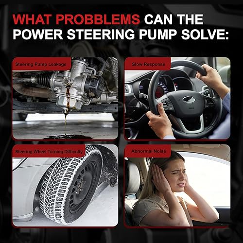 Miniatura 7 de Bomba de dirección asistida con depósito de polea 2009-2010 apta para Dodge Ram 1500 Pickup, 55398903AD