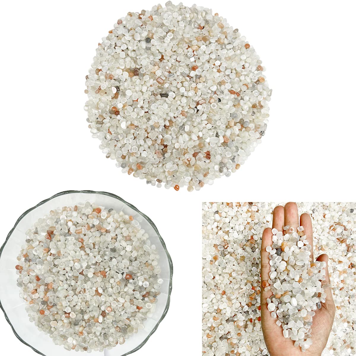 9dzine Multi Moonstone Crystal Healing Chips Stone Polished Multi Moonstone Dust Raw Rough Stone Chips for Healing Crystal Vastu Correction 500 Gm (B0CYY39R2Y) Amazon Price History, Amazon Price Tracker