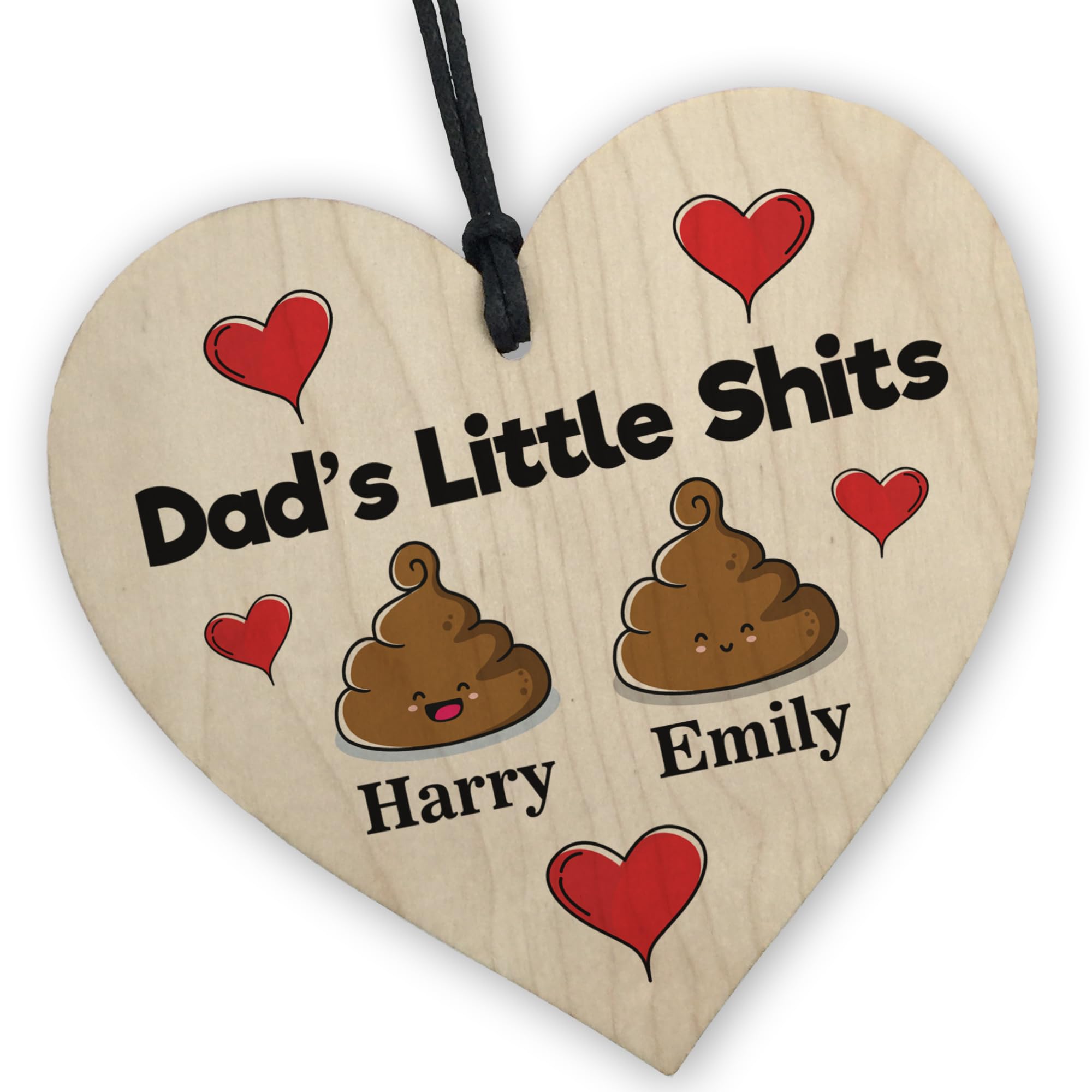 Red Ocean Personalised Dad From Daughter Son - Funny Fathers Day For Dad - Novelty Birthday For Dad - Father's Day - Funny Dad..