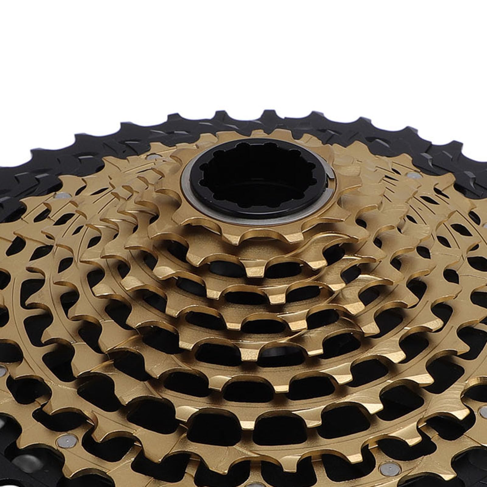 Pongnas Cassette de Bicicleta de Montaña de 12 Velocidades Compatible 10-46T CNC Aleación de Aluminio Hueca y Rueda de Acero para Trail Enduro Actualización de Transmisión Ligera
