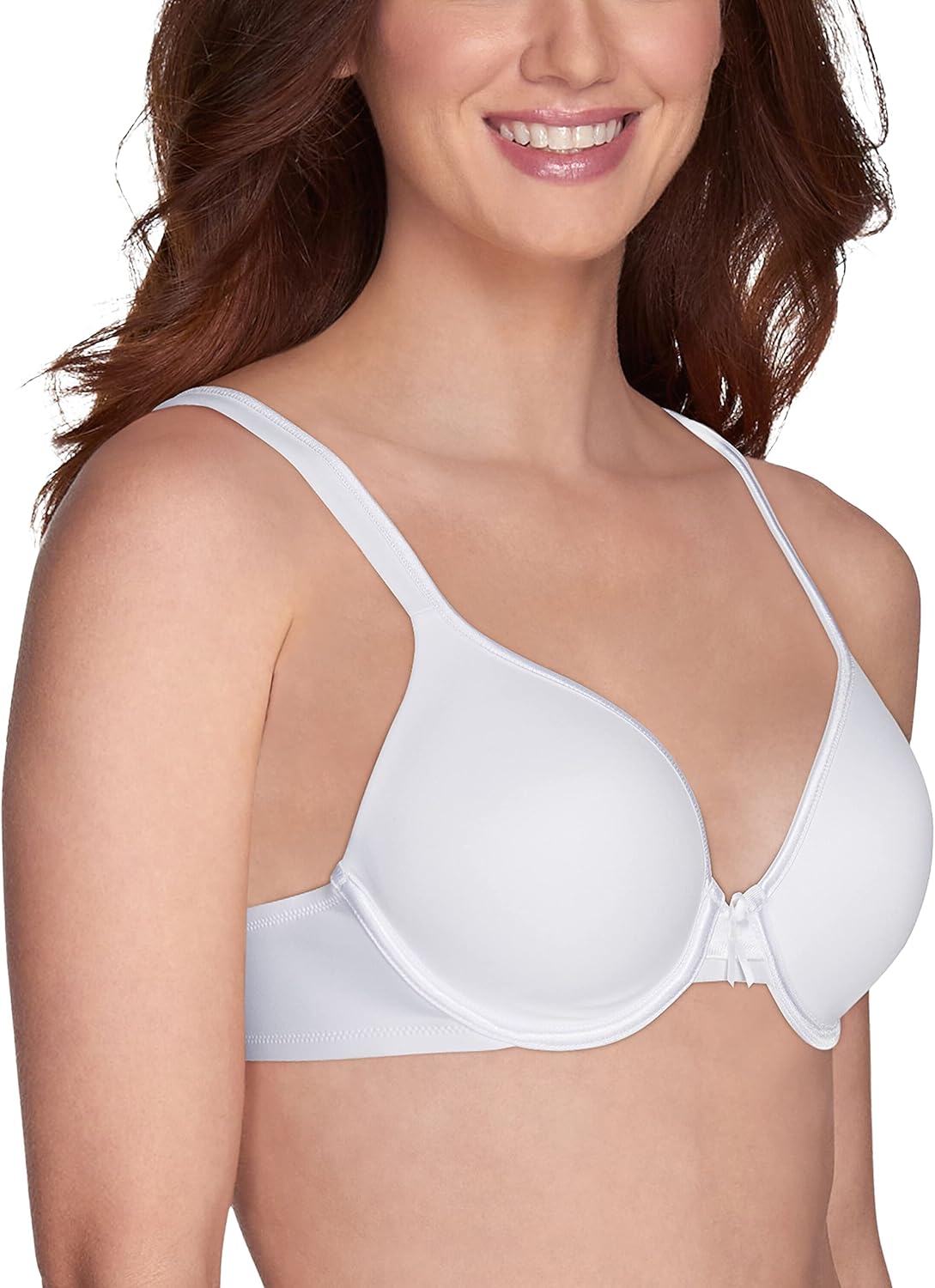 Vanity Fair Womens Bra with 2-Way Convertible Straps, Body Caress Full Coverage, Lightly Lined Cups Up to Dd - Image 4