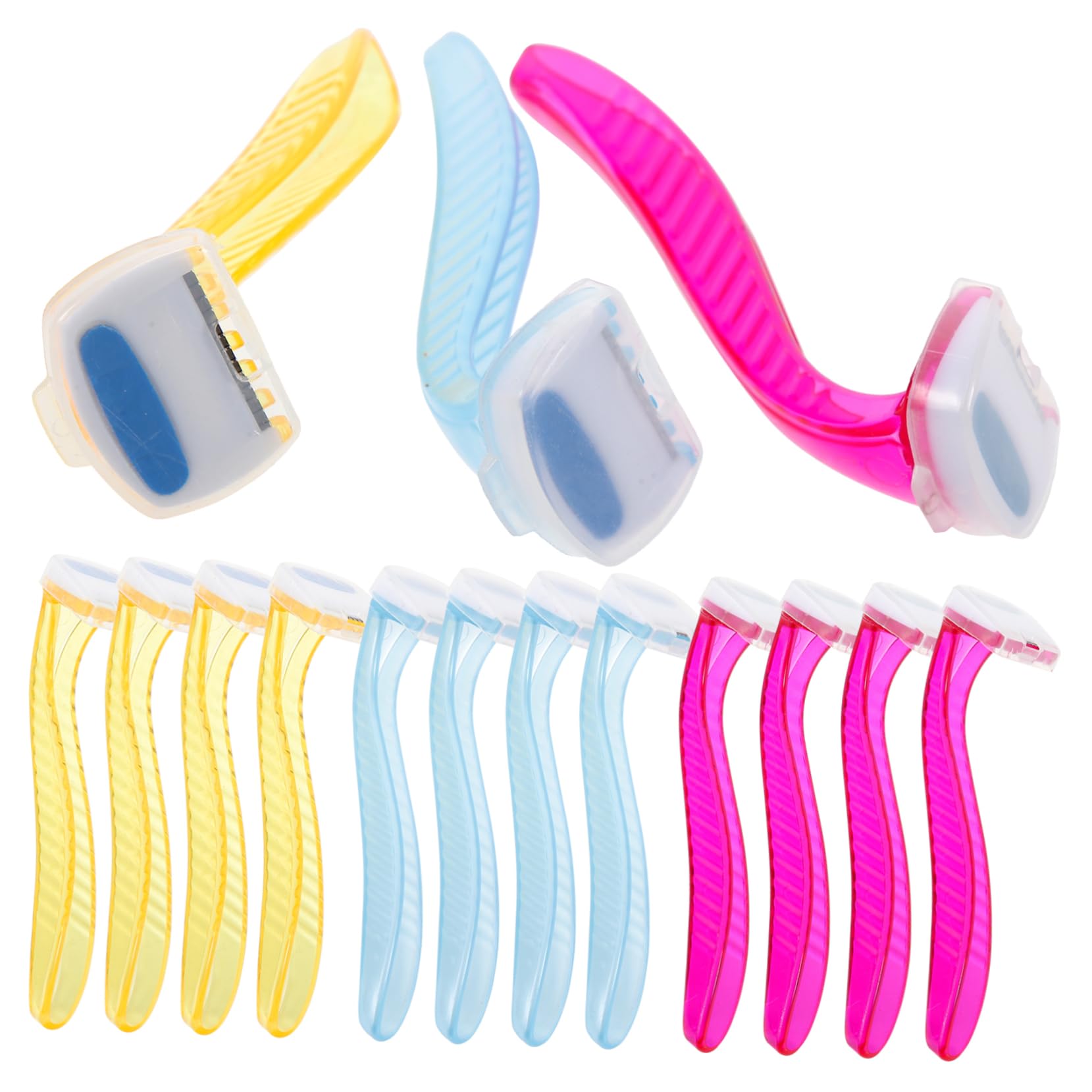 Mikinona 15pc Women's Hair Razor Body Shaver Manual Depilator for Legs Arm Bikini Line