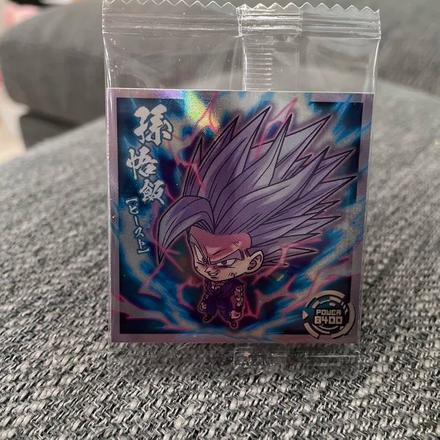 ビーストご飯カード ドラゴンボール超 スーパーヒーロー 孫悟飯 ビースト キラ プリズム