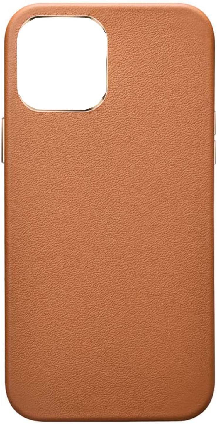 Étui cuir iPhone 13 marron pour protection quotidienne chic - 8