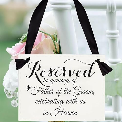 Miniatura 6 de Yumoquee Cartel conmemorativo de la boda en memoria de los abuelos celebrando desde el cielo ceremonia asiento banner abuela del novio