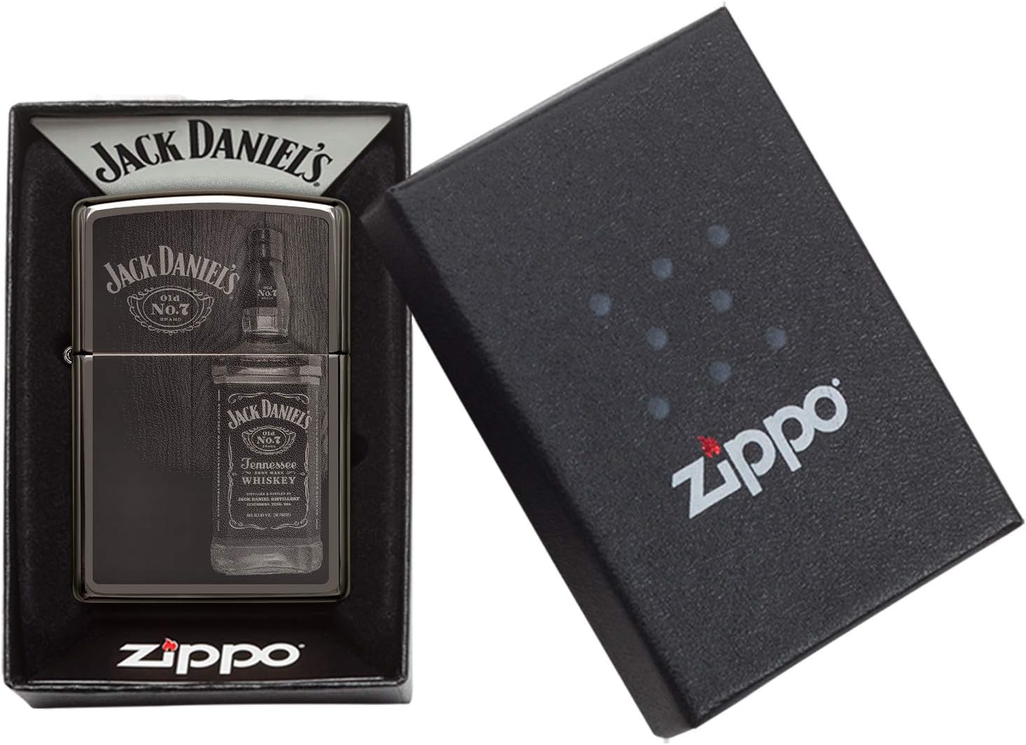 Zippo Lighter, Black, Normal