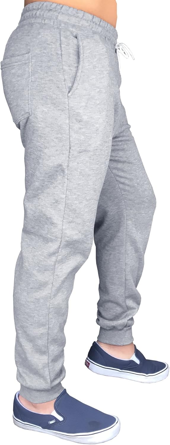plain gray sweatpants