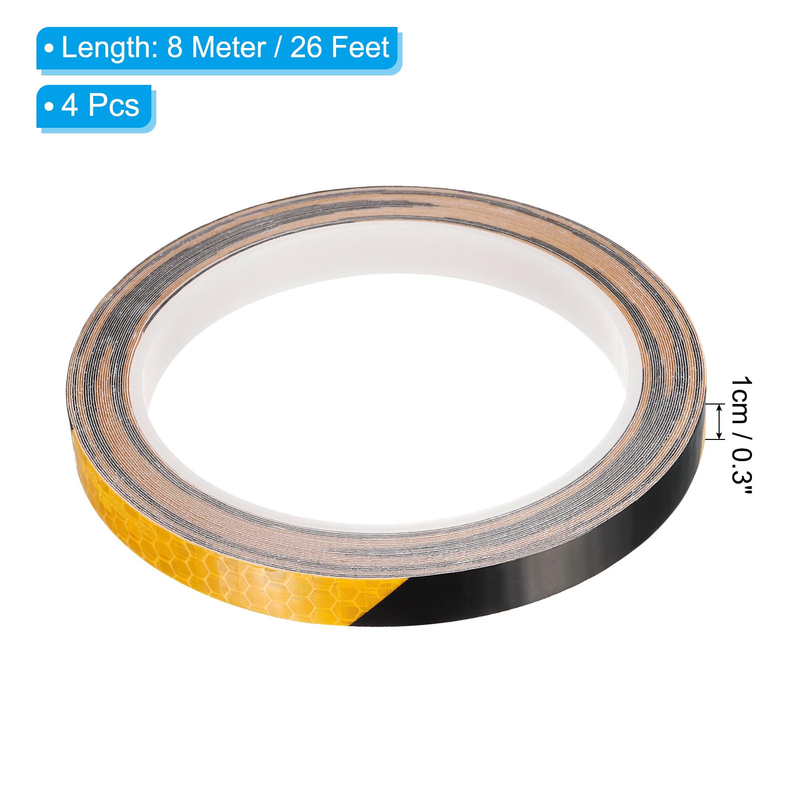 PATIKIL 0.3" x 26 FT Reflective Tape - Image 2