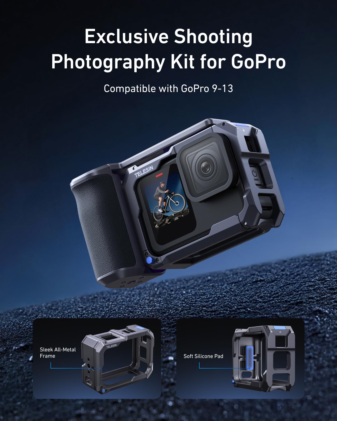 GoPro　サクタロウさん用 Amazon | GoPro HERO 13 12 11 10 9 Black 対応 カメラケージ キット