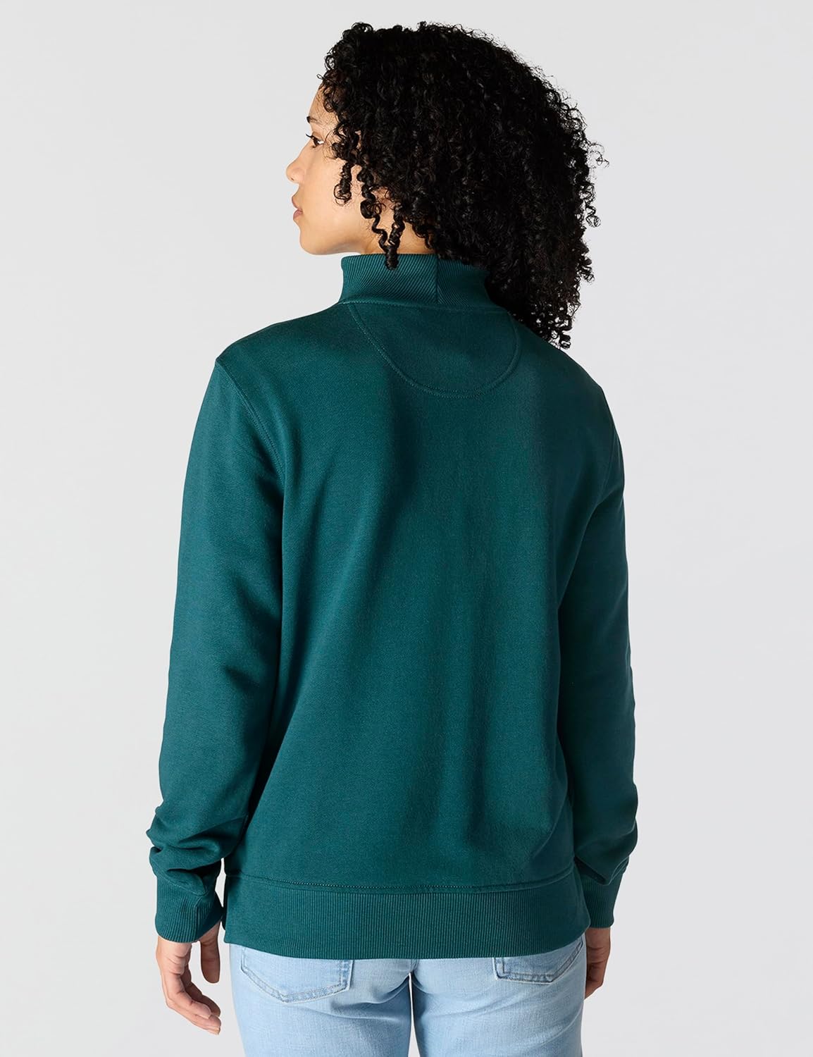 Carhartt Women's TENCEL Fiber Series Relaxed Fit Half-Zip Sweatshirt - Image 3