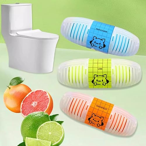 Democool Limpiador automático de inodoro en el tazón, limpieza continua de 30 días y frescura