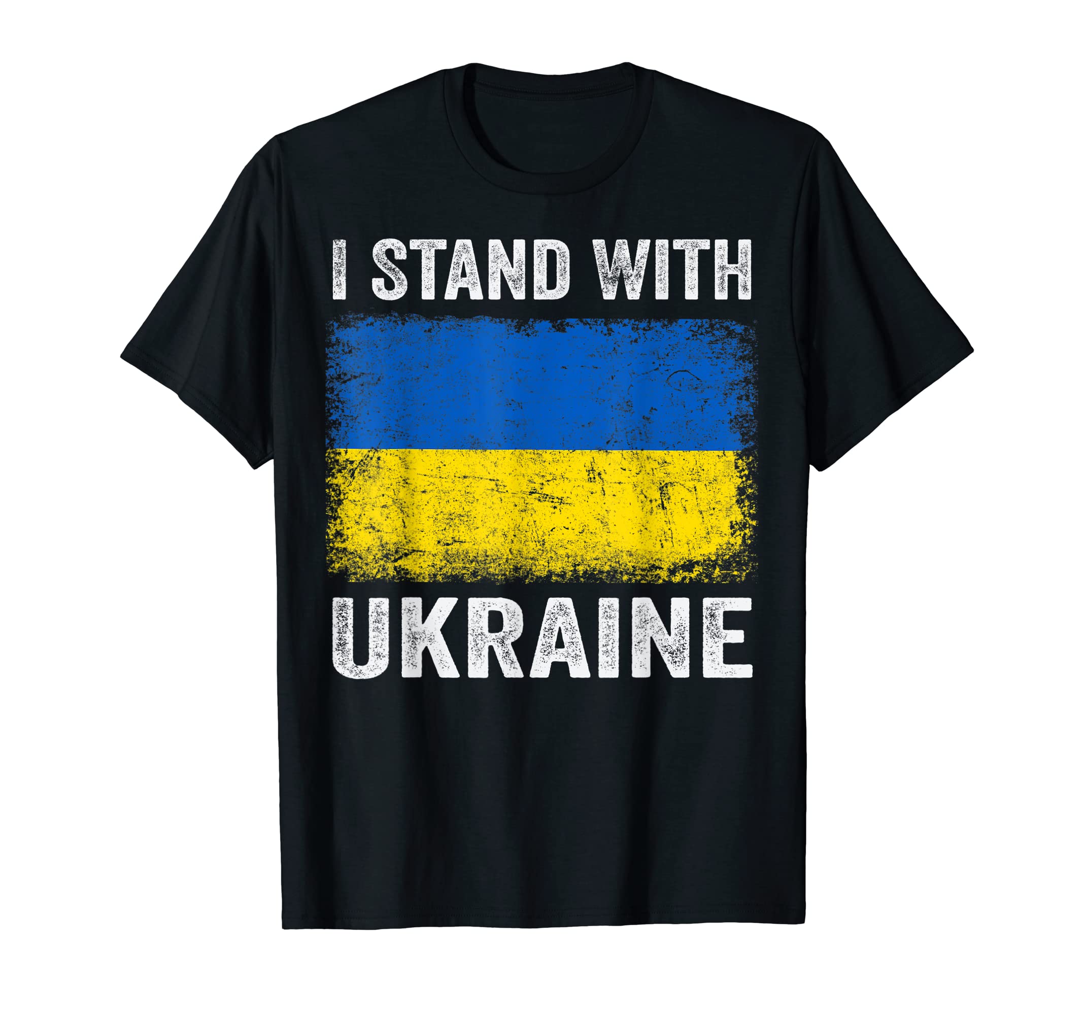 Support Ukraine I Stand With Ukraine Vintage TeesSupport Ukraine I Stand With Ukraine Ukrainian Flag T-Shirt