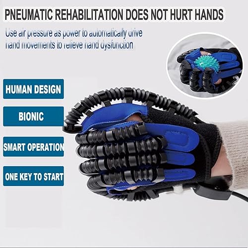 Miniatura 45 de Guantes de robot de rehabilitación para hemiplejia, función de mano, diapasón de corrección de ejercicio con pantalla táctil