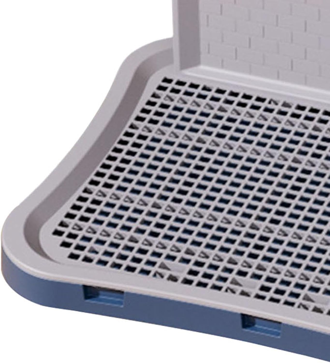 Dogs Toilet Dog Potty with Protection Holds Floor Puppy Training Toilet for Apartments Inner Cats Cats, Small Dark Blue