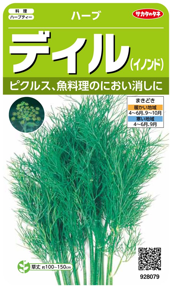 Amazon | サカタのタネ 実咲ハーブ8079 ディル(イノンド) ハーブ
