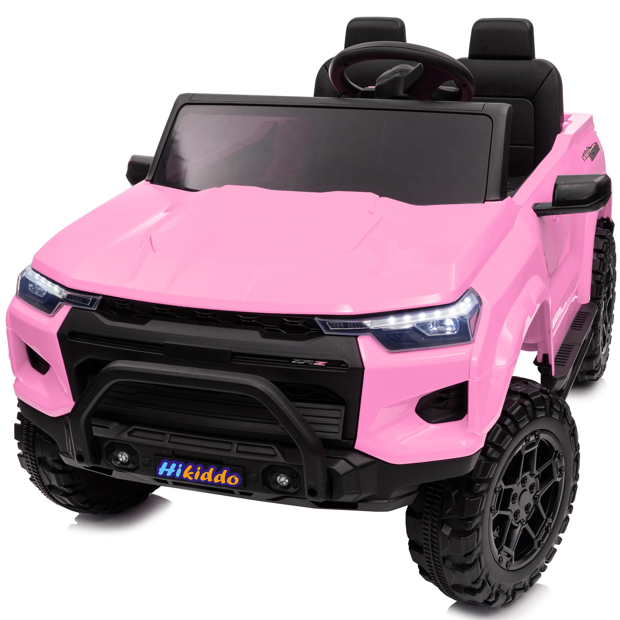 24V 10Ah Ride on Toy for Big Kids, 4WD 2 Seater Electric SUV Kids Car to Drive w/Remote Control, 4x200W Motors - Pink