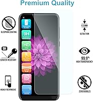 Vista 8 de TJS Funda compatible con Nokia G310 5G, con protector de pantalla de vidrio templado de doble capa, soporte magnético híbrido a prueba de golpes