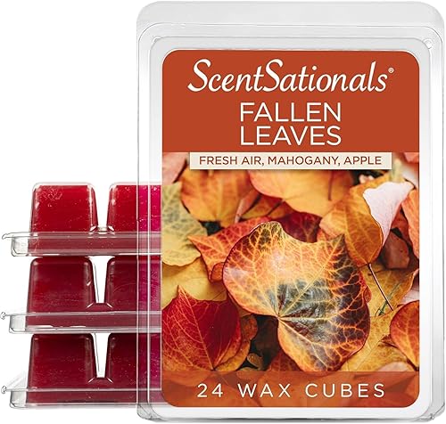 Miniatura 10 de Scentsationals Fragancia de cera perfumada que se derrite  Pastel de manzana caliente  Paquete de cubos de cera, tarta calentadora para el hogar,