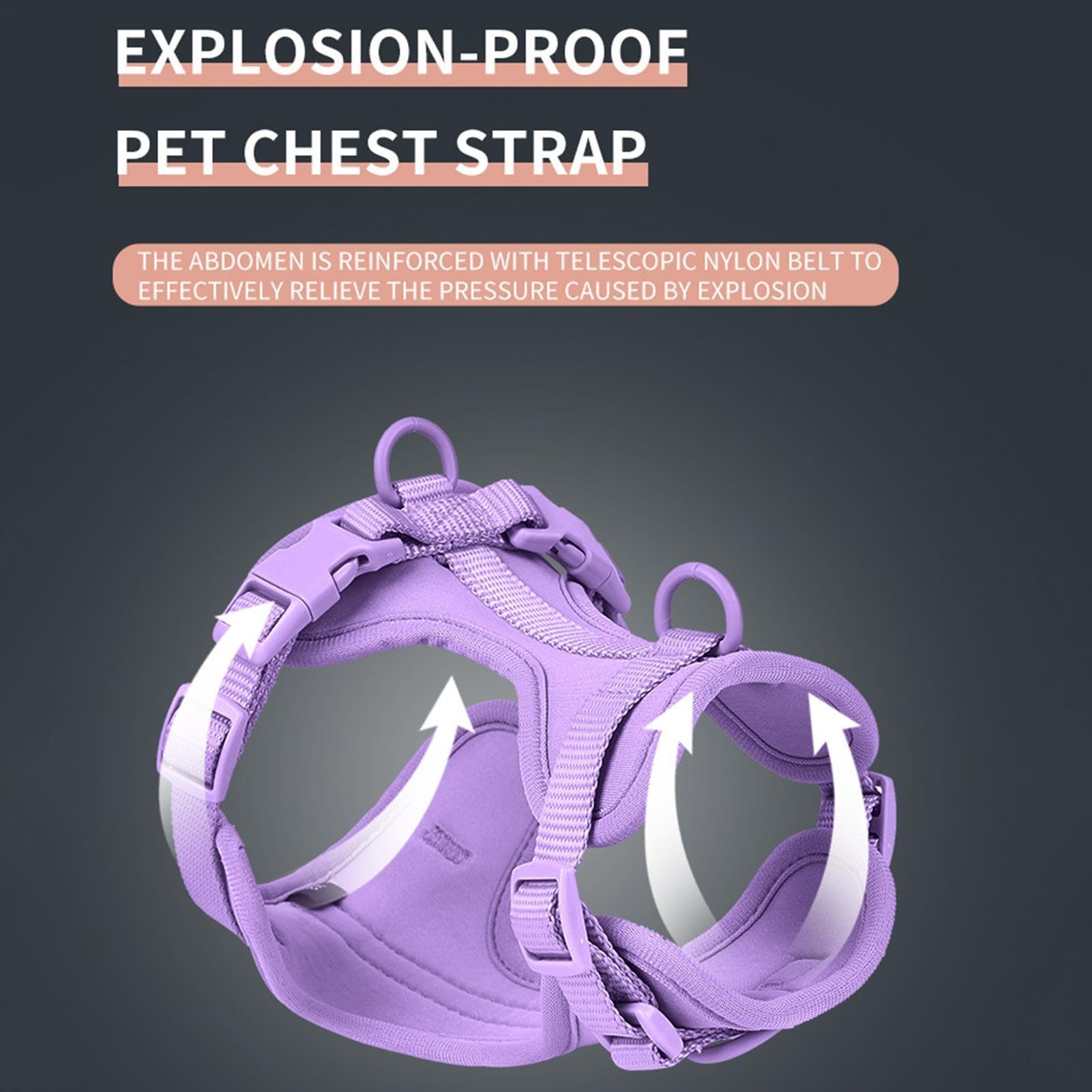 Hundeleinen-Set, Hundegeschirr-Set Hundehalsband-Geschirr-Leinen-Set | Kleines Haustiergeschirr-Set aus Halsband und Leine, verstellbare Hundewestengeschirre ohne Zug mit Kotbeutelhalter