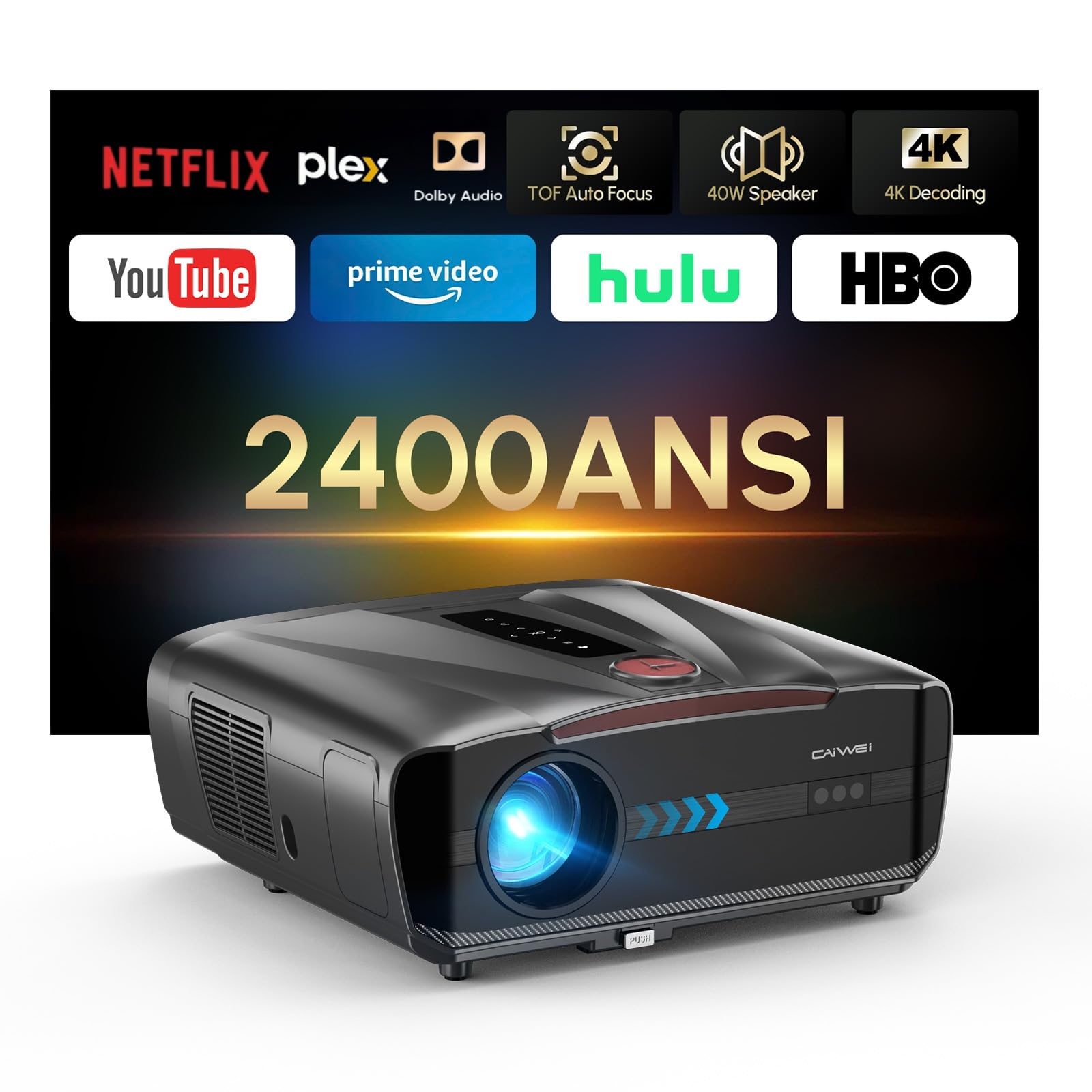 Pxodyda Daylight 4K projector