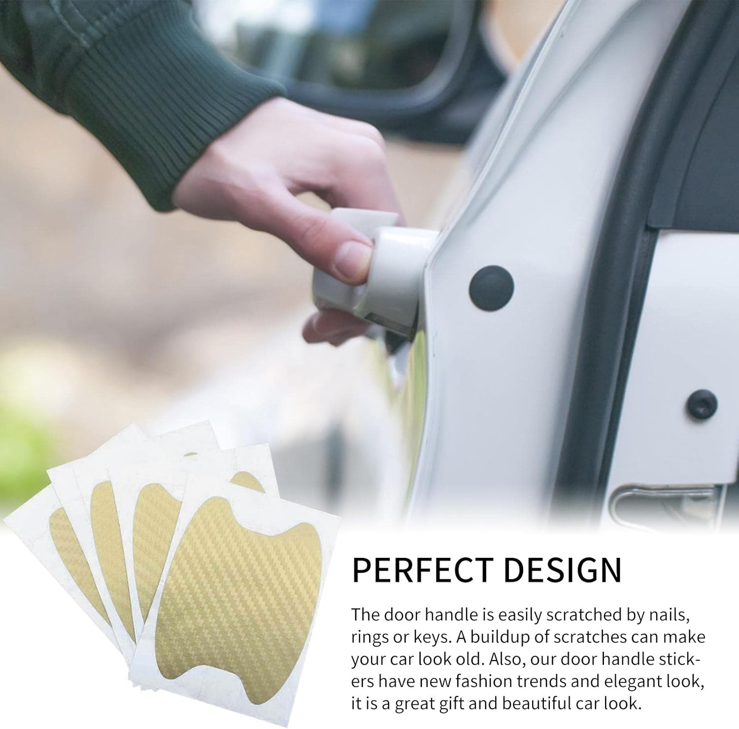 車のドアハンドルステッカー カーボンファイバーカードアカッププロテクター ドアハンドルペイントカバーガード保護フィルムほとんどの車 のハンドルのサイドペイント保護 保護フィルム 超激得sale 保護フィルム 車のドアハンドルステッカー カーボンファイバーカードアカッププロテクター ドアハンドルペイントカバーガード保護フィルムほとんどの車 のハンドルのサイドペイント保護 保護フィルム 超激得sale 保護フィルム