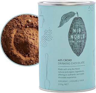 Nib + Noble 40% Drinking Chocolate 200g