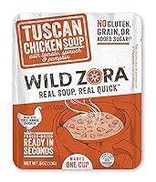 Vista 7 de Wild Zora Sopas instantáneas aptas para dieta cetogénica Savoy Beef paquete de 8 caldos hechos con carne 100% alimentada con pasto y verduras, sin