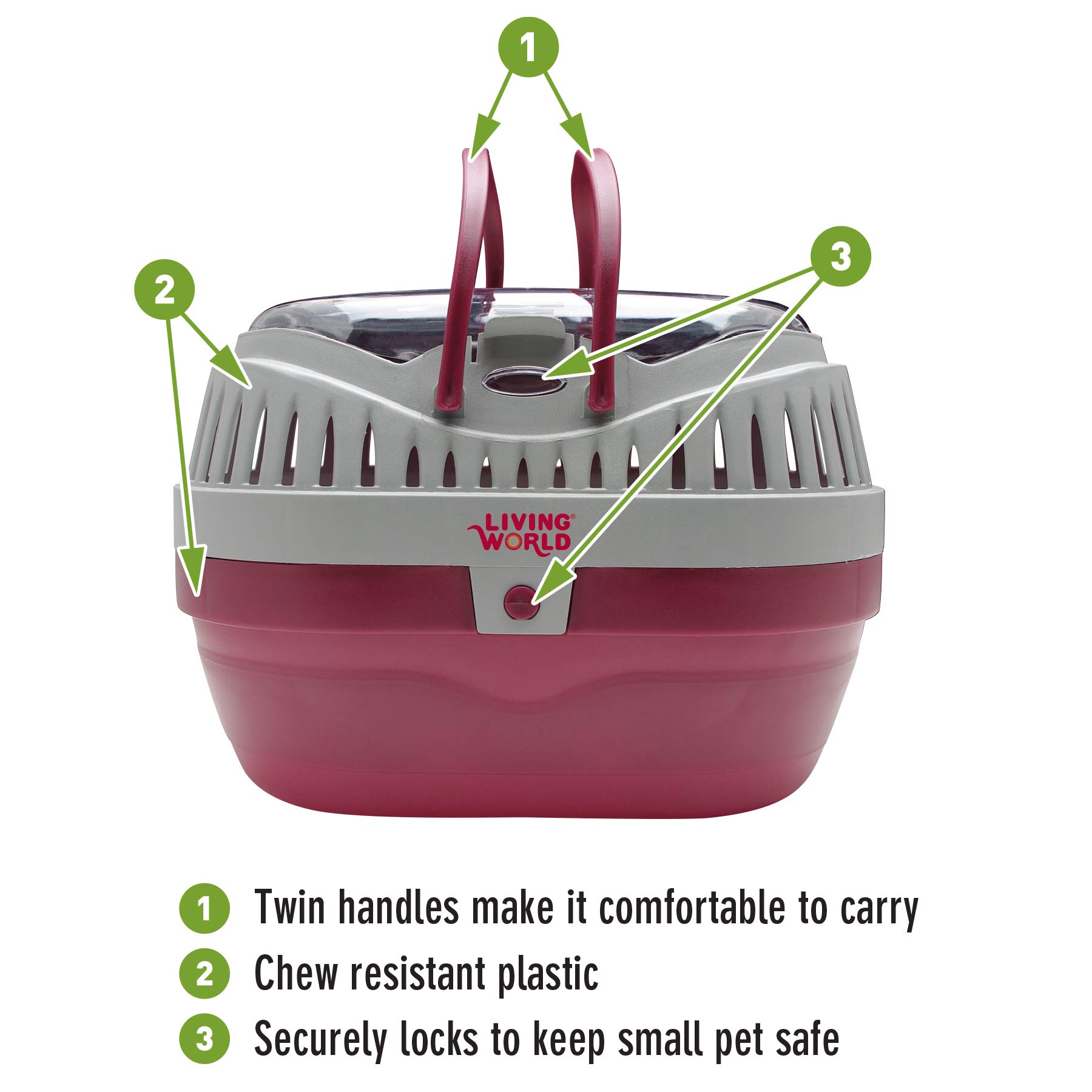 Living World Hagen Pet Carrier Buy Online in United Arab Emirates at