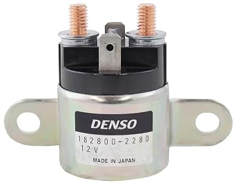New OEM Nippondenso Solenoid Relay Compatible with BMW 650GS Dakota 2000-2007 Bombardier ATV Traxter 500 1999-2005, Ralley 175 03-04 182800-2280 515-176-011 710-000-111 710-000-252 51511176011