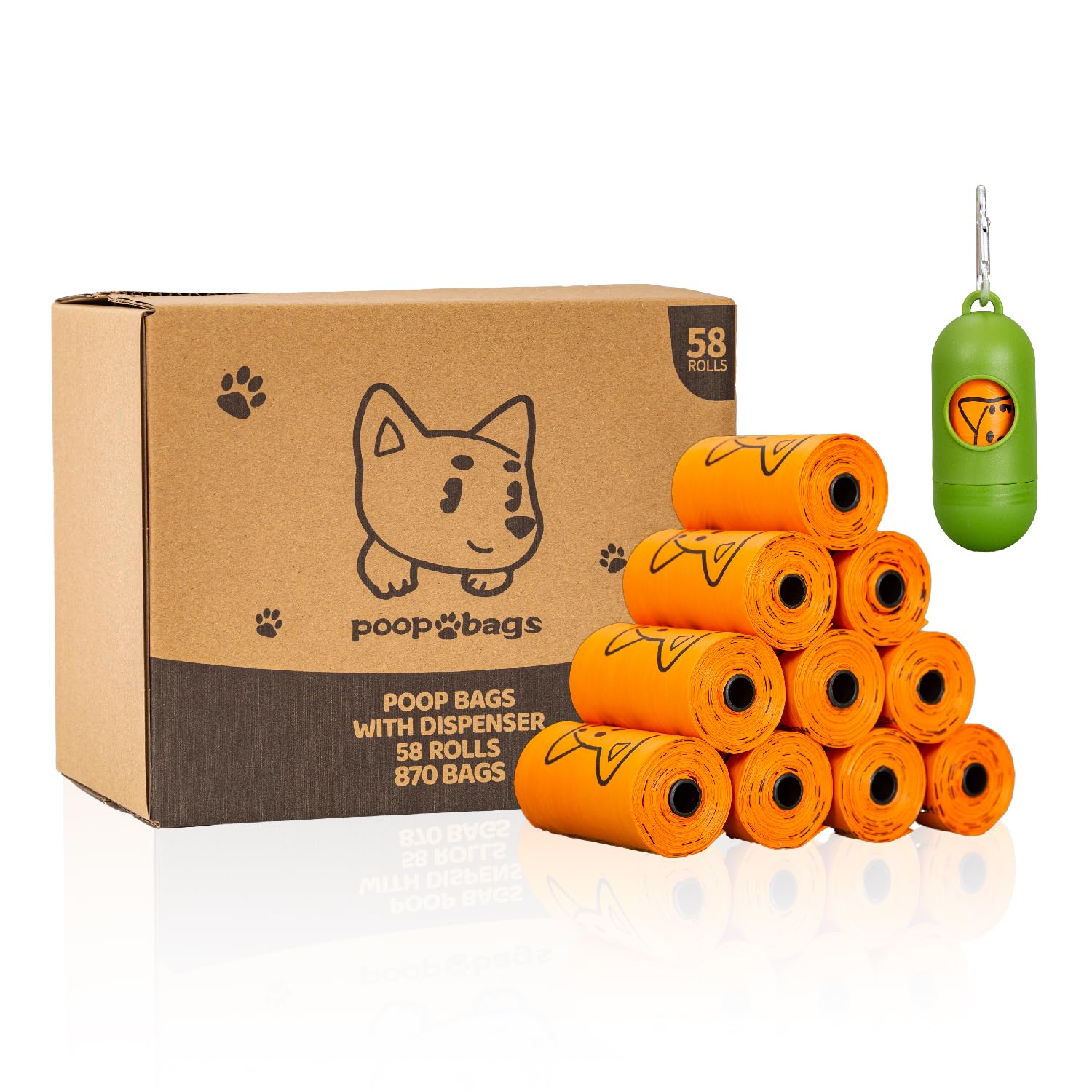 Lesibag Scented Dog Poop Bags - 870 Count Leak-Proof Waste Bags With Dispenser For Dogs & Cats - View #13