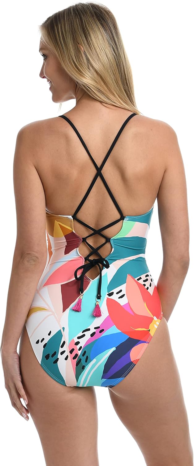 La Blanca Women's One Piece Swimsuit Lingerie Tummy Control Bathing Suit - Image 2