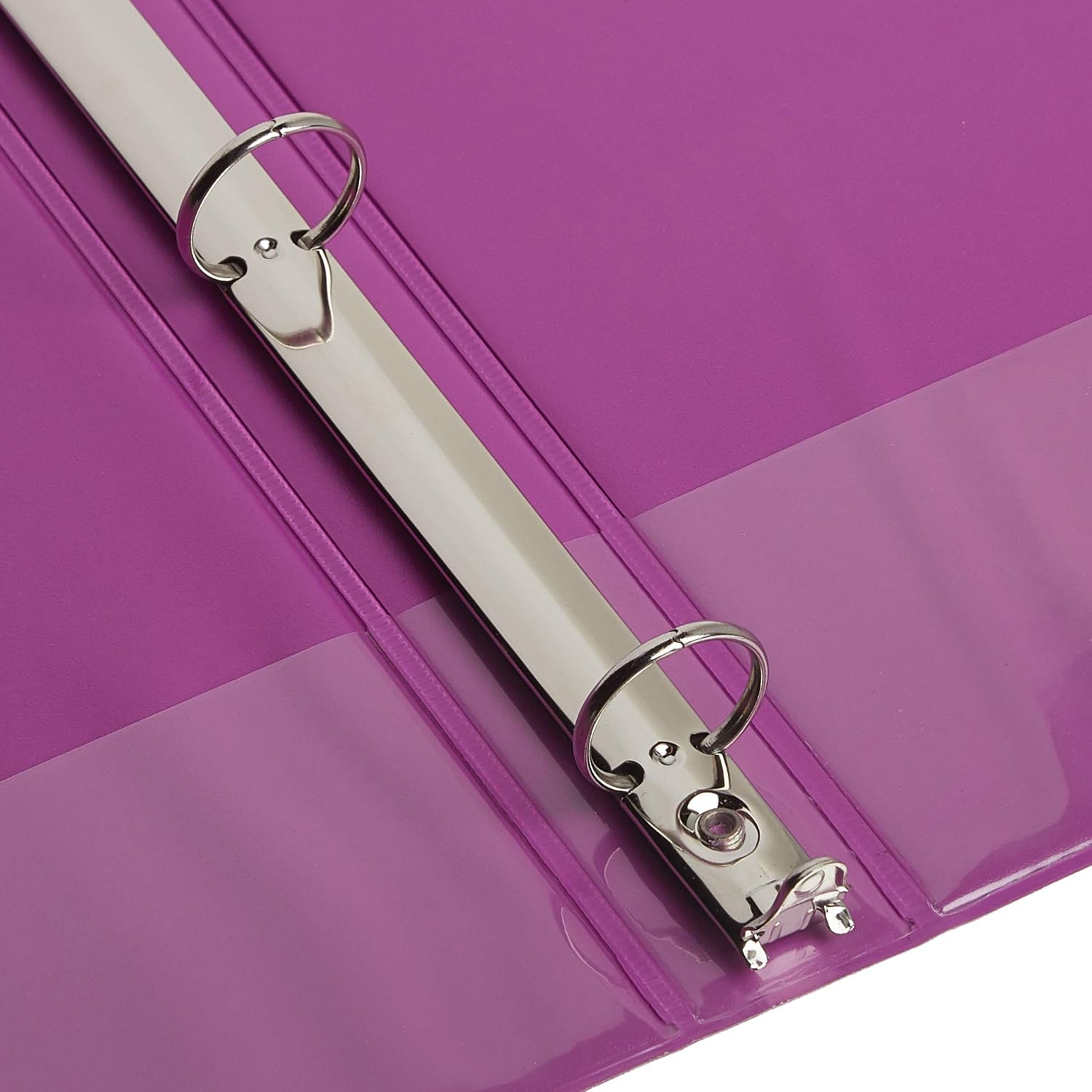 Avery Glitter Binder with 1" Round Ring, 175-Sheet Capacity, Color Will Vary, 1 Binder (3239)