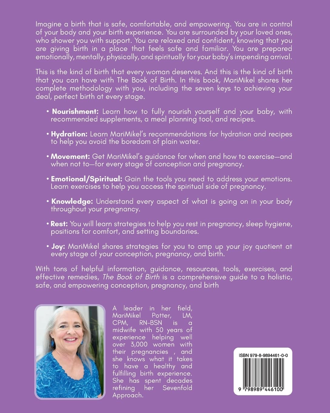 The Book of Birth, Volume I: A Sevenfold Approach to Your Ideal, Perfect Conception, Pregnancy, and Birth      Paperback – November 21, 2023