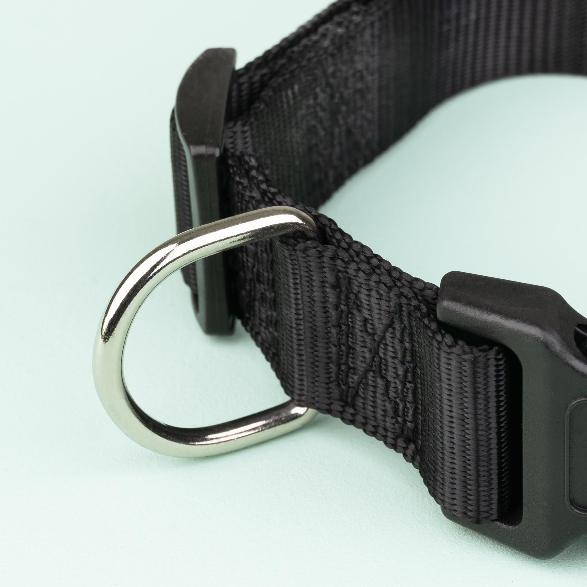 Personalisiertes Hundehalsband Mit Namen – Verstellbar, Stoff, Mit Druckverschluss, 61,5 X 2,5 Cm