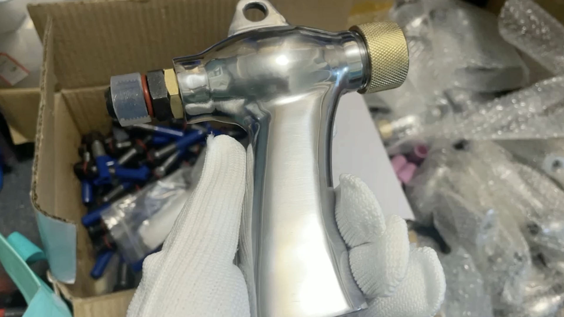 Sandblaster Air Kit Abrasive Sandblasting Gun Sand Blaster W/4pcs Ceramic Nozzle - View #10