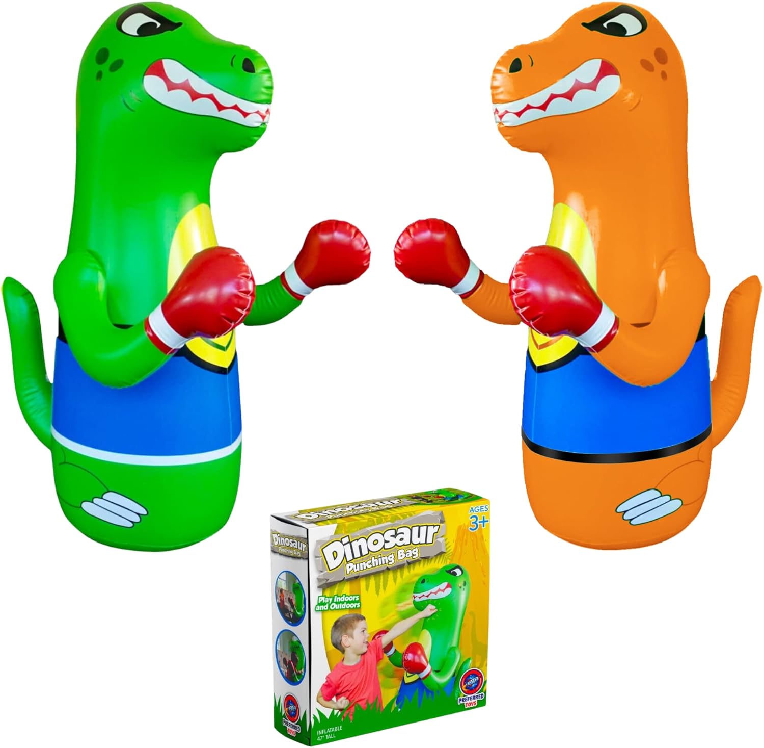 Inflatable Punching Bag for Kids Set Bop Bag Inflatable