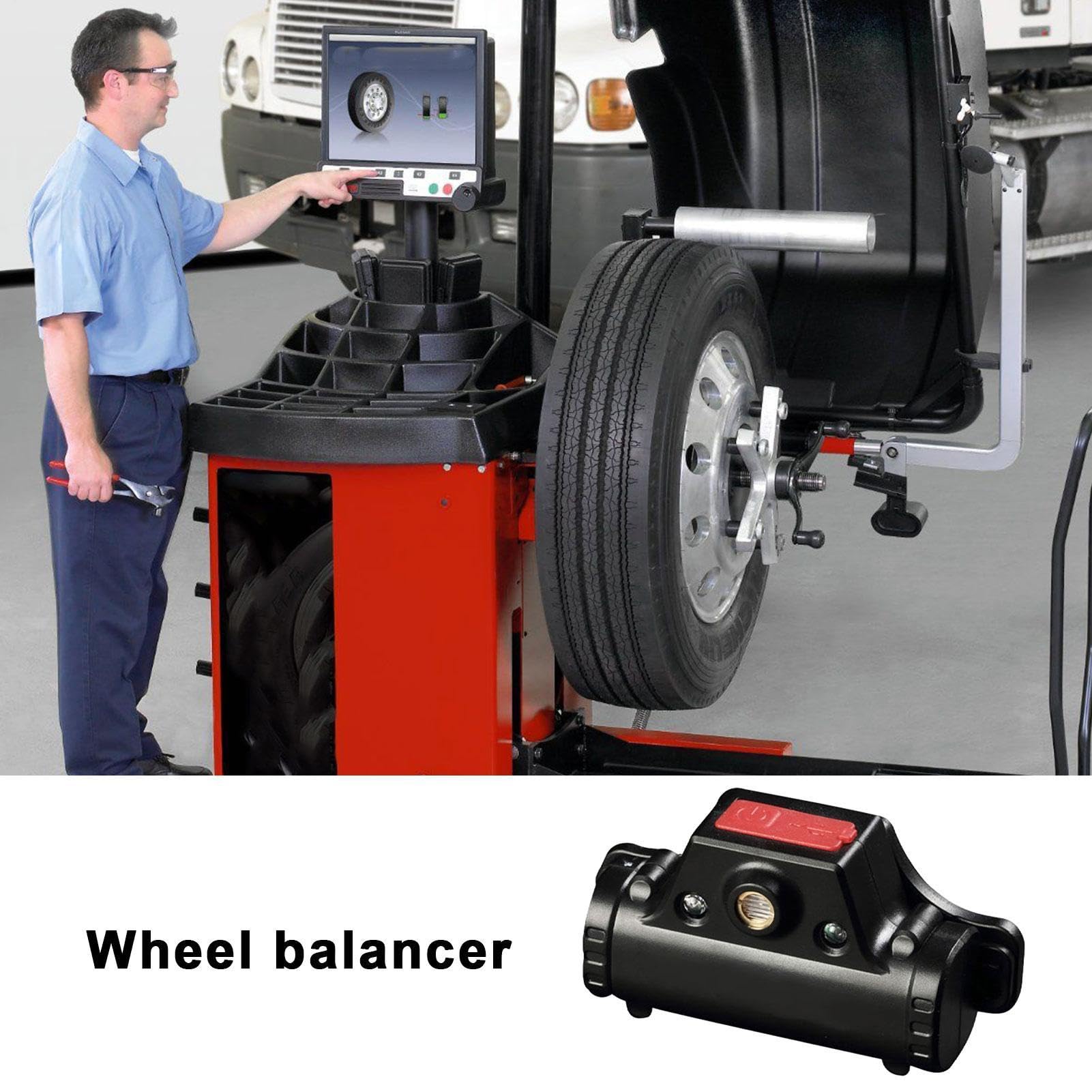 Équilibreuse De Roue De Voiture - Localisateur D'équilibreuse De Roue | Localisateur De Point De Mesure Infrarouge Bloc De Plomb | Machine D'équilibrage De Pneus, Outil D'équilibrage De Roues De Voitu