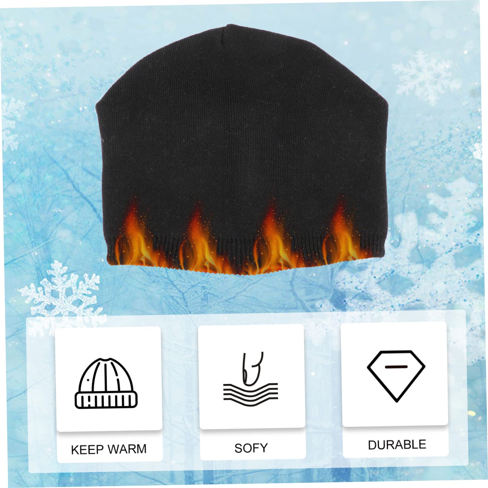 GALPADA 2 Uds Sombrero De Punto Plisado Sombreros De Mujer Sombreros De Invierno Para Hombres Sombrero De Hombre Sombrero De Invierno Para Hombres Gorros Para Hombres Para Mujeres
