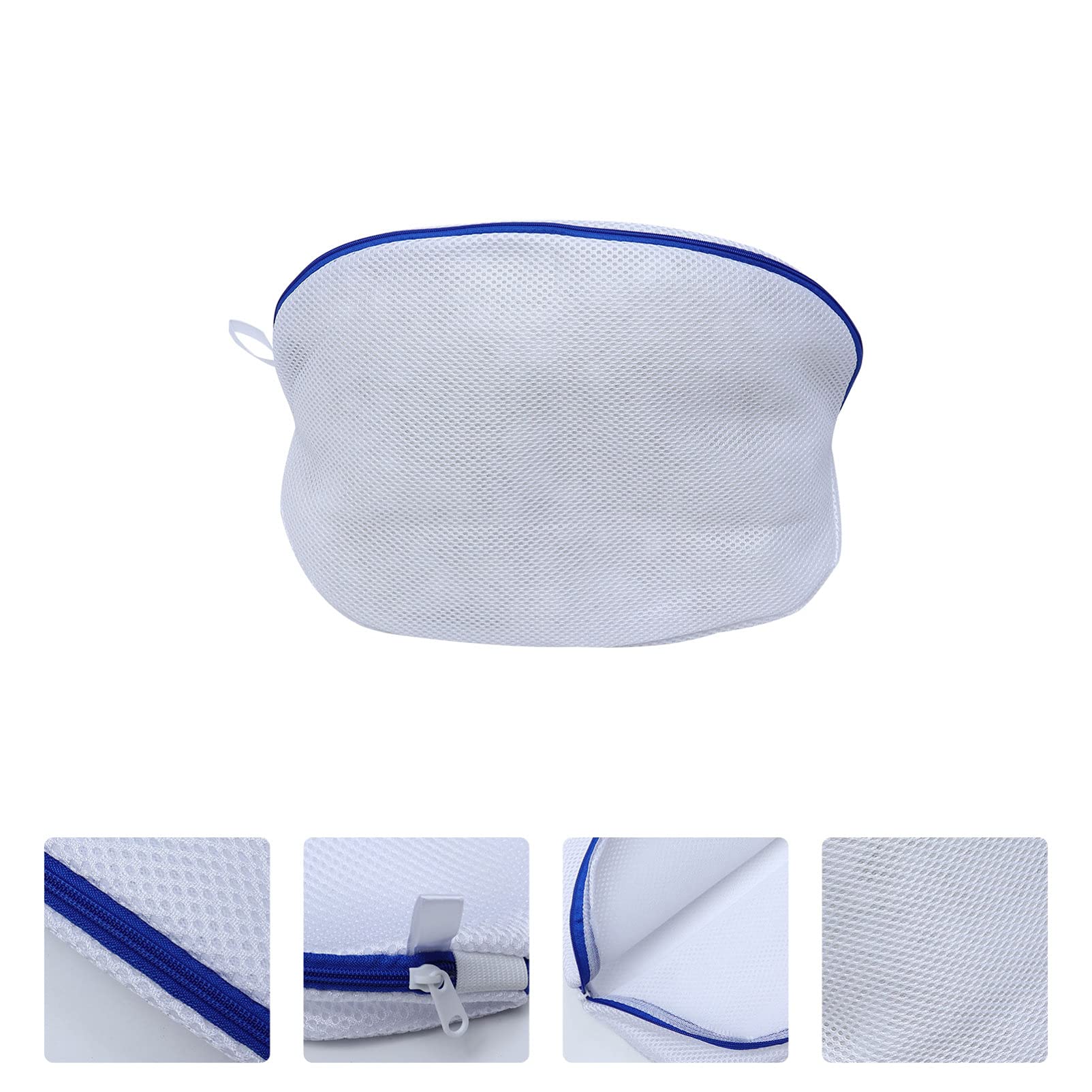 Alipis 4piezas Bolsas De Lavado Para Zapatos Con Cremallera Bolsas De Malla Engrosadas Para Lavadora Protección Para Zapatillas y Ropa