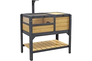 Paw Hut Box Turtle Enclosure with Shelf and Weather Protection